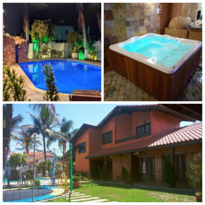 Casa temporada piscina aquecida com Jácuzzi SPA